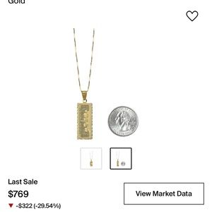 Supreme 100 bill charm